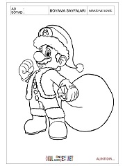 Mario And Sonic boyama sayfaları